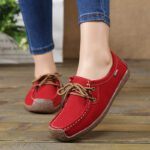 Comfortable women’s casual flat loafers