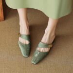 Chinese style baotou half slippers for women - Image 5