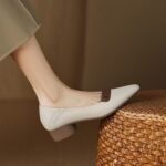 French style shallow-mouth shoes for women - Image 2