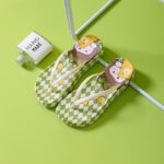 Letter Chile cute thick-soled graffiti beach flip-flops - Image 2