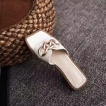 Buckle chain flat-bottomed beach sandals for women - Image 2