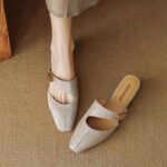 Chinese style baotou half slippers for women - Image 6