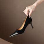 New splicing high heels women's single shoes - Image 3