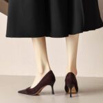 New splicing high heels women's single shoes - Image 7