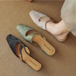 Chinese style baotou half slippers for women - Image 7