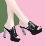 High-heeled fashion sandals for women - Image 3