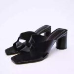 Roman high heels women new open toe back empty fashion sandals - Image 3