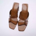 Roman high heels women new open toe back empty fashion sandals - Image 4