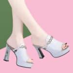 High-heeled fashion sandals for women - Image 4