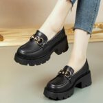 women's shoes soft leather versatile small leather shoes - Image 5