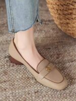 Genuine leather loafers for women - Image 6