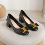 Soft leather flat shoes comfortable - Image 6