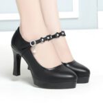 Cheongsam catwalk work shoes for women