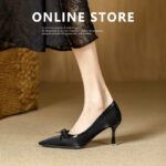 Fuxing women's pointed goddess high heels women's - Image 4