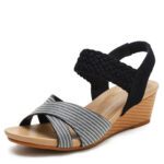 Foreign trade sandals women's wedge heels - Image 4