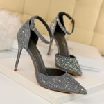 Korean version of sweet high heels stiletto high heels shallow - Image 2