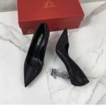 Solid color full diamond hot diamond high heels for women - Image 4