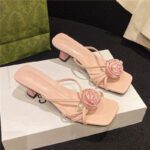 Internet celebrity exquisite thick-heeled - Image 5