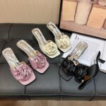 Korean style flower temperament sandals