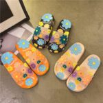 Internet celebrity summer new slippers cute non-slip flowers - Image 4