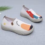Sports painted single shoes breathable soft sole shoes