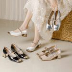 Temperament versatile French Mary Jane shoes