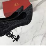 Solid color full diamond hot diamond high heels for women - Image 3