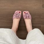 Korean style flower temperament sandals - Image 6