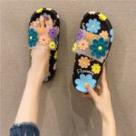 Internet celebrity summer new slippers cute non-slip flowers - Image 7