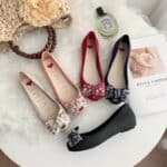 Korean style jelly shoes for women