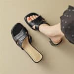 High-heeled slippers for women - Image 3