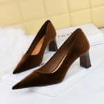 European and American style fashion simple banquet high heels - Image 3