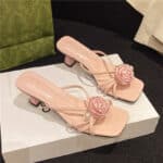 Exquisite thick-heeled sandals for women new style - Image 5