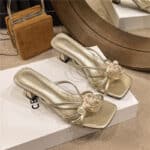 Exquisite thick-heeled sandals for women new style - Image 6