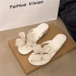 Wedge heel flip-flops for women - Image 8