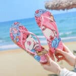 Cartoon cute flip-flops for women summer outdoor wear - Image 3