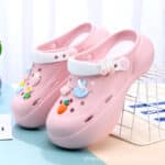 Cute versatile thick bottom shit-stepping non-slip outdoor casual beach slippers - Image 2