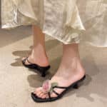 Flower sandals for women to wear outside - Image 4