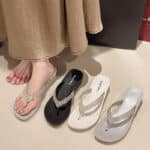 New style Korean style with diamond wedge heels for heightening