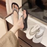 New style Korean style with diamond wedge heels for heightening - Image 2