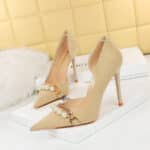 European and American style banquet slim ultra-high heel