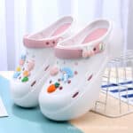 Cute versatile thick bottom shit-stepping non-slip outdoor casual beach slippers - Image 3