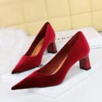 European and American style fashion simple banquet high heels - Image 2