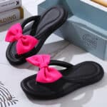 Bowknot flip-flops eva slippers women's - Image 5