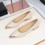 Korean fashion pointed shallow mouth comfortable women's shoes - Image 3