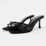 ZA women's shoes with a single strap and hollow back TRF - Image 2