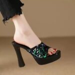 New fashionable box heel for women - Image 4
