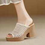 Premium box heel for women - Image 4