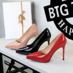 New stylish pencil heel