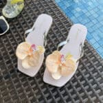 French gentle fairy sandals women's - Image 7
